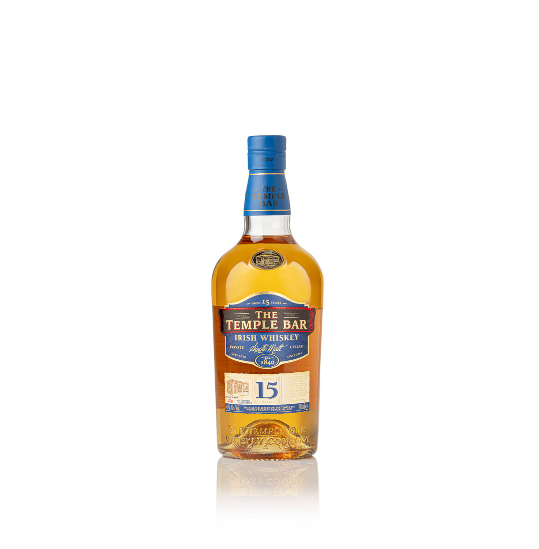 The Temple Bar Irish Whiskey - 15 Year Old Single Malt (70CL)