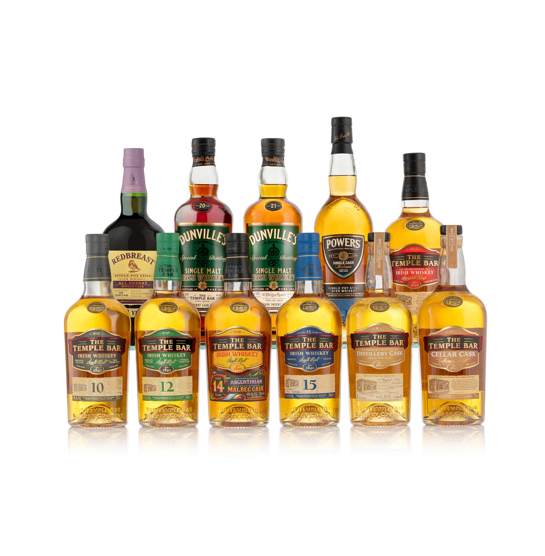 The Temple Bar Irish Whiskey - 18 Year Old Single Malt (70CL)