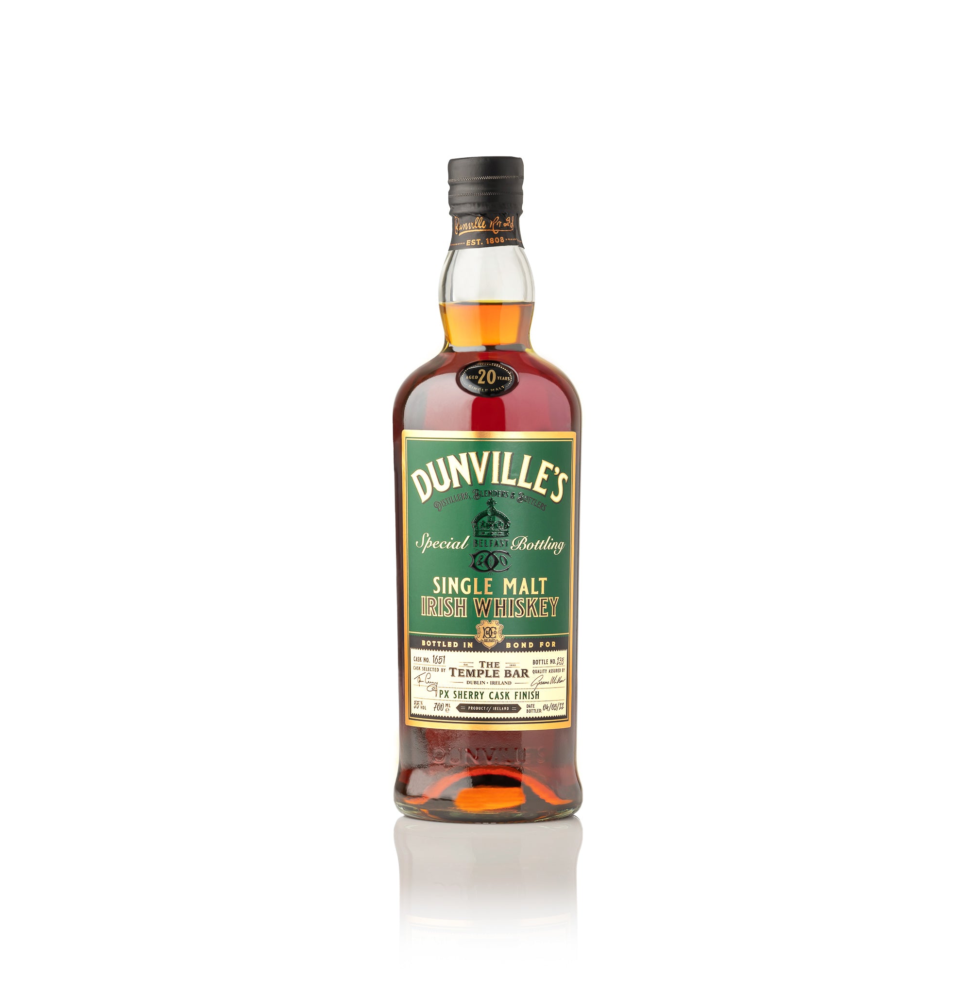 Dunville's 20 Year Old - The Temple Bar (70CL) – The Whiskey Reserve