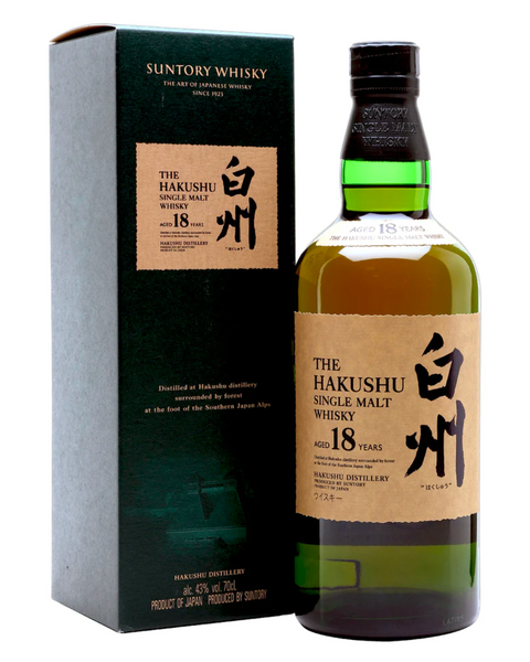 SUNTORY HAKUSHU 18YRS SINGLE MALT – The Whiskey Reserve SUNTORY HAKUSHU 18YRS SINGLE MALT – The Whiskey Reserve