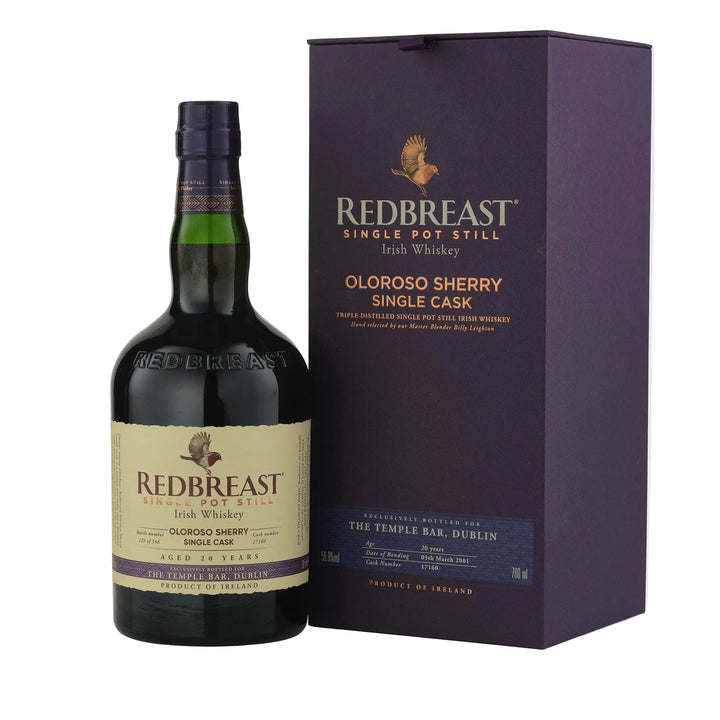 Redbreast All Sherry Single Cask The Temple Bar 20 Year Old