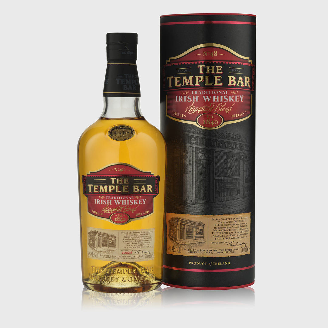 The Temple Bar Irish Whiskey - Signature Blend (70CL)