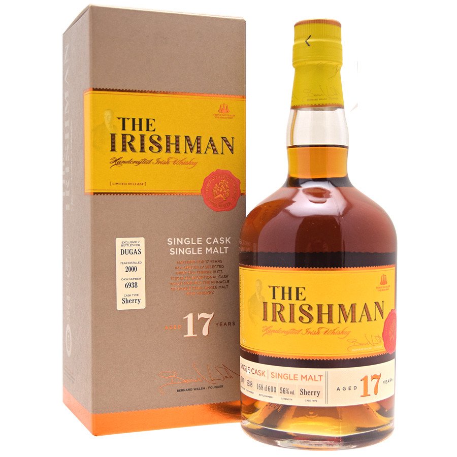 IRISHMAN 17YRS - Old Label - 70CL
