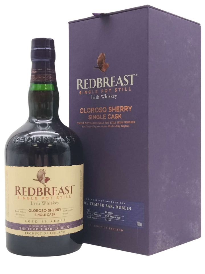 Redbreast All Sherry Single Cask The Temple Bar 20 Year Old