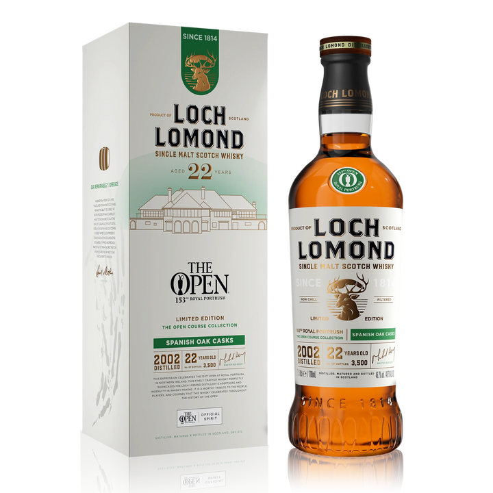 Loch Lomond 22 Year Old Single Malt - The Open Collection 153rd Royal Portrush